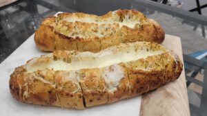 Quick and Cheesy Garlic Herb Bread