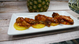 BBQ Pineapple Habanero Wings