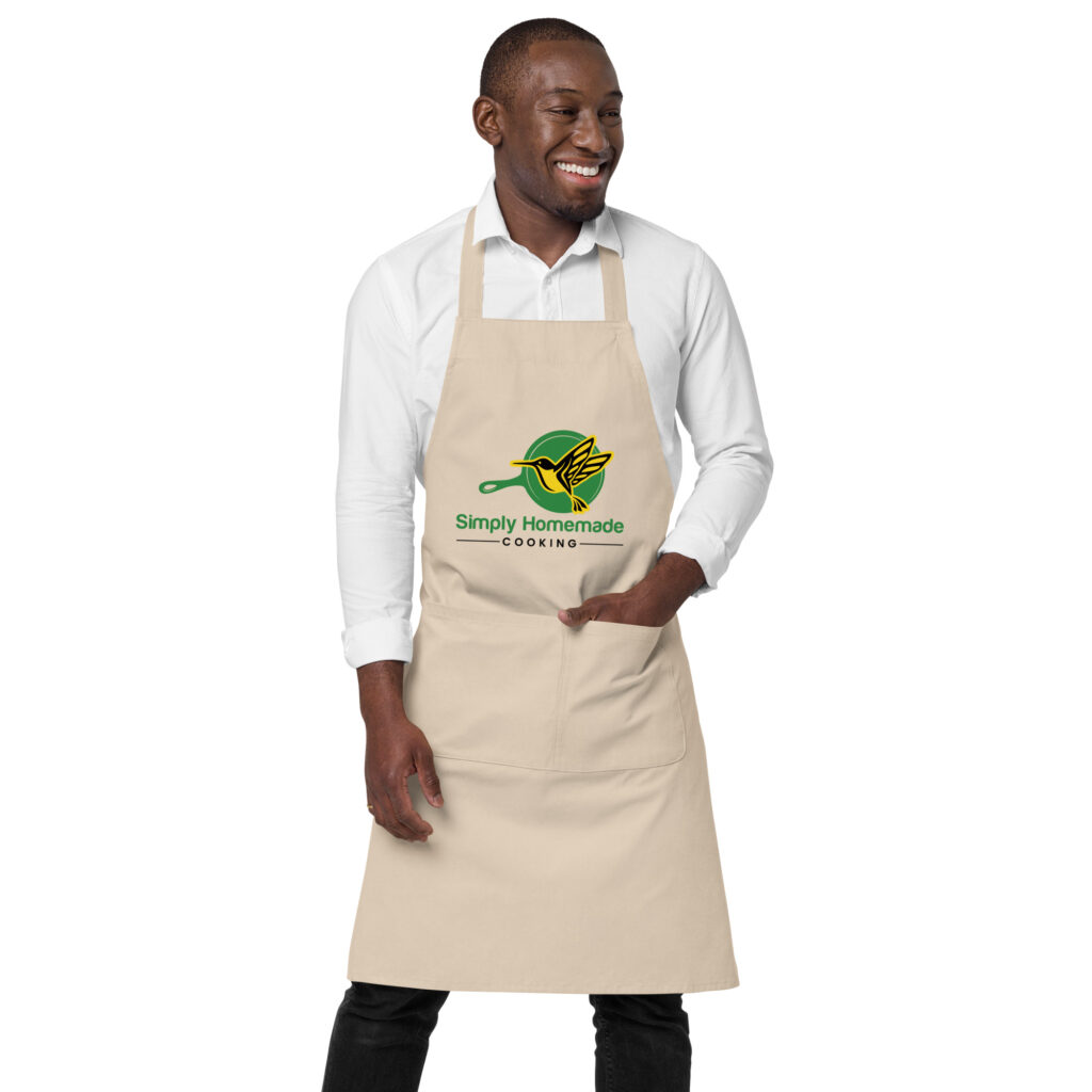 Organic cotton apron - Logo 2