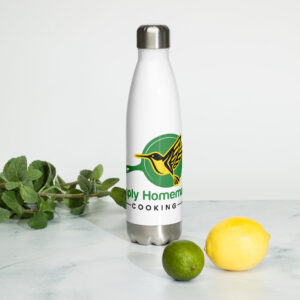 Stainless Steel Water Bottle - Logo 2
